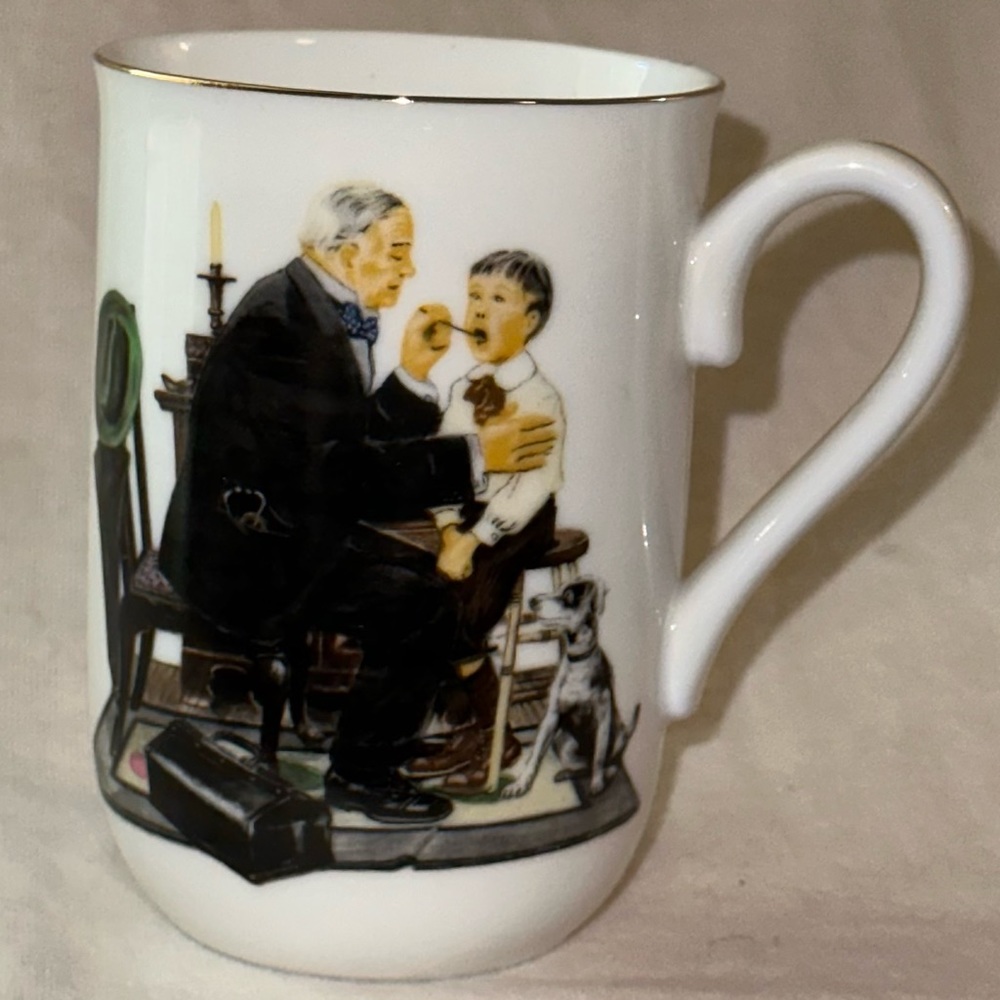 The Country Doctor - Norman Rockwell Coffee Mug